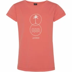 T-Shirt Protest Filles Amelia Jr Rashguard Short Sleeve Cottagerust