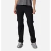Pantalon Zippé Columbia Femme Saturday Trail II Black Long