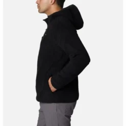 Pull Men Columbia Rugged Ridge III Sherpa Pullover Hoodie Black -Teva Boutique 012 12