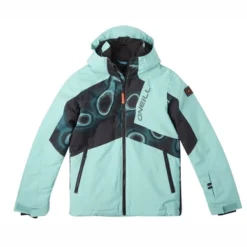 ONeill Veste De Ski O'Neill Boys Hammer AOP Jacket Blue Heat Map