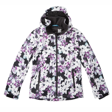 ONeill Veste De Ski O'Neill Girls Lite AOP Jacket Blue Ice Flower 1 ONeill Veste De Ski O'Neill Girls Lite AOP Jacket Blue Ice Flower
