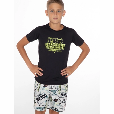 T-Shirt Protest Boys Tieu Jr Surf T-Shirt True Noir 2 T-Shirt Protest Boys Tieu Jr Surf T-Shirt True Noir – Image 2