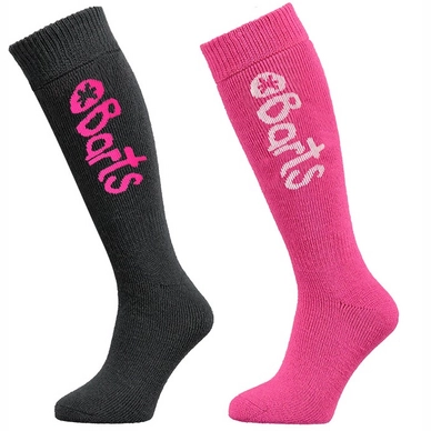 Chaussettes De Ski Barts Kids Anthracite Fuchsia (2 Paires) 1 Chaussettes De Ski Barts Kids Anthracite Fuchsia (2 Paires)