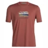 T-Shirt Icebreaker Homme Tech Lite II SS Tee Trailhead Grape