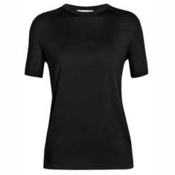 T-Shirt Icebreaker Femme Granary SS Tee Black