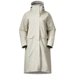 Veste Bergans Women Oslo Urban Insulated Parka Chalk Sand