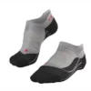 Chaussettes De Marche Falke TK5 Invisible Women Light Grey -Teva Boutique 1 16175 3403 frontview