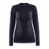Maillot De Corps Craft Femme ADV Warm Intensity LS W Black -Teva Boutique 1 1912644 999000 ADV20Warm20Intensity20LS20W Front Preview