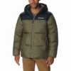 Veste Men Columbia Puffect Hooded Jacket Stone Green Black -Teva Boutique 1 2008413 397 f