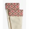 Chaussettes Hunter U Fairisle Tall Boot Sock Hunter White