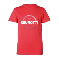 T-Shirt Brunotti Boys Tim Print Bright Rouge