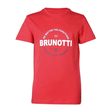 T-Shirt Brunotti Boys Tim Print Bright Rouge 1 T-Shirt Brunotti Boys Tim Print Bright Rouge