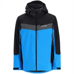 Manteau De Ski Spyder Homme Seventy Eight Black Collegiate