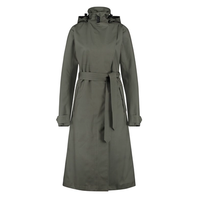 Imperméable AGU Femmes Urban Outdoor Trench Coat Long Army Green 1 Imperméable AGU Femmes Urban Outdoor Trench Coat Long Army Green