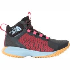 Chaussures De Randonnée The North Face Women Wayroute Mid Futurelight Asphalt Grey/Brilliant Coral