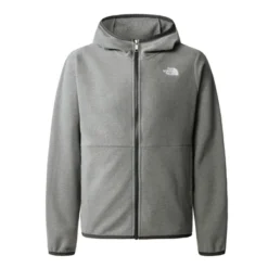 Veste The North Face Enfant Ado Glacier Full Zip Hooded Jacket TNF Medium Grey Heather