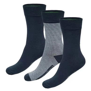 Chaussettes Bamboo Basics Beau Navy Striped (Lot De 3) 1 Chaussettes Bamboo Basics Beau Navy Striped (Lot De 3)