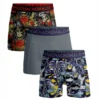 Boxer Muchachomalo Men Shorts Price Guns N Roses Print/Print/Grey (3 Pièces) -Teva Boutique 1 GUNPRI1010 07 1