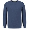 Pull-Over Blue Loop Men Weekend Sweater Sea Blue -Teva Boutique 1 MEN WEEKEND SWEATER SEA BLUE M SW018 20 B033 FRONT