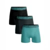 Caleçons Muchachomalo Men Short Solid Green Green Black (3-Pièces) 16 Caleçons Muchachomalo Men Short Solid Green Green Black (3-Pièces) -Teva Boutique 1 SOLID1010 478