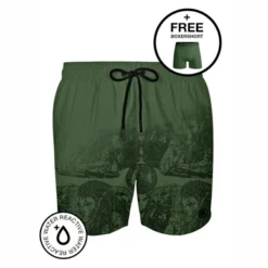 Maillot De Bain Muchachomalo Men Bobmalo Green