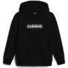 Pull-over Napapijri Enfants B-Box Hood 1 Black Logo Mbu -Teva Boutique 1 dshdfj
