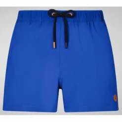 Short De Bain Save The Duck Homme Demna Swimwear Cyber Blue (5 Pouces)