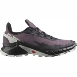 Chaussures De Trail Salomon Femme Alphacross 4 Moonscape Black Lunar Rock
