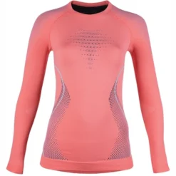 Sous Pull UYN Women Evolutyon Long Sleeves Coral Anthracite Aqua