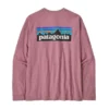 T-Shirt Patagonia Man P6 Logo Responsibili Tee Evening Mauve -Teva Boutique 1 wbs23 38518 evma to
