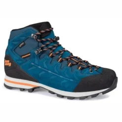 Chaussures De Randonnée Hanwag Homme Makra Light GTX Seablue Orange