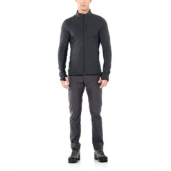 Gilet Icebreaker Men Descender LS Zip Jet Heather Black -Teva Boutique 104853A01 4