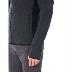 Gilet Icebreaker Men Descender LS Zip Jet Heather Black -Teva Boutique 104853A01 5