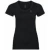 Maillot De Corps Odlo Women BL Top Crew Neck S/S Merino 130 Black -Teva Boutique 110641 15000 1