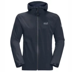 Veste Jack Wolfskin Homme Pack & Go Shell Night Blue