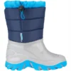 Bottes De Neige Winter-Grip Junior Welly Walker Bleu Marine Gris -Teva Boutique 1162 MBG