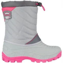 Bottes De Neige Winter-Grip Junior Northern Explorer Gris Rose Anthracite