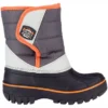 Bottes De Neige Winter-Grip Junior Mountain Enfant Noir Anthracite Gris Clair Orange -Teva Boutique 1169 ZGO
