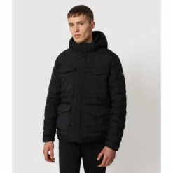 Veste Napapijri Men A-Alvar Long Black -Teva Boutique 12 NA4FUR041 HERO