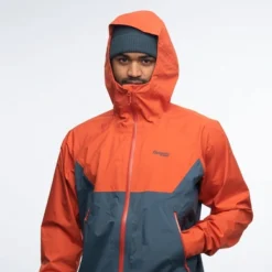 Veste Bergans Men Letto V2 3L Jacket Brick Orion Blue -Teva Boutique 1298 21467 5