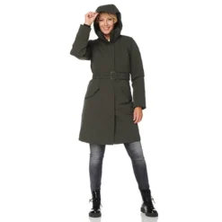 Veste Happy Rainy Days Calcary Padded Parka Chimera Olive -Teva Boutique 14705HRD 3 9 2021 Calcary Darkgreen