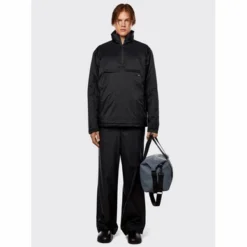 Veste Rains Unisex Padded Nylon Anorak Black -Teva Boutique 15490 black men 1