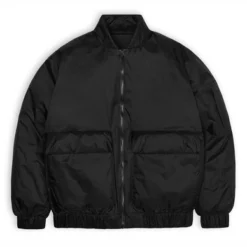 Veste Rains Unisex Fuse Bomber Jacket Black