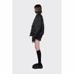Veste Rains Unisex Fuse Bomber Jacket Black -Teva Boutique 15530 black women 2