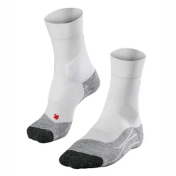 Chaussettes De Course à Pied Falke Men RU3 White Mix Blanc
