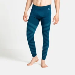 Sous-Vêtement Odlo Men BL Bottom Long Kinship Warm Deep Dive Melange -Teva Boutique 196132 20847 3