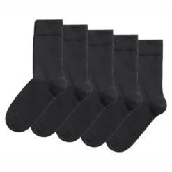 Chaussettes Bjorn Borg Essential Unisexe Black (Lot De 5)
