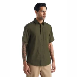 Chemise Icebreaker Men Steveston SS Shirt Loden -Teva Boutique 2 0A56EG069 1