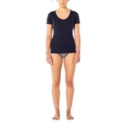 Maillot De Corps Icebreaker Women Siren SS Sweetheart Midnight Navy -Teva Boutique 2 1026880 086 pic4