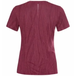 Maillot De Sport Odlo Women Crew Neck S/S Zeroweight Engineered Paradise Pink Melange -Teva Boutique 2 313731 30786 3